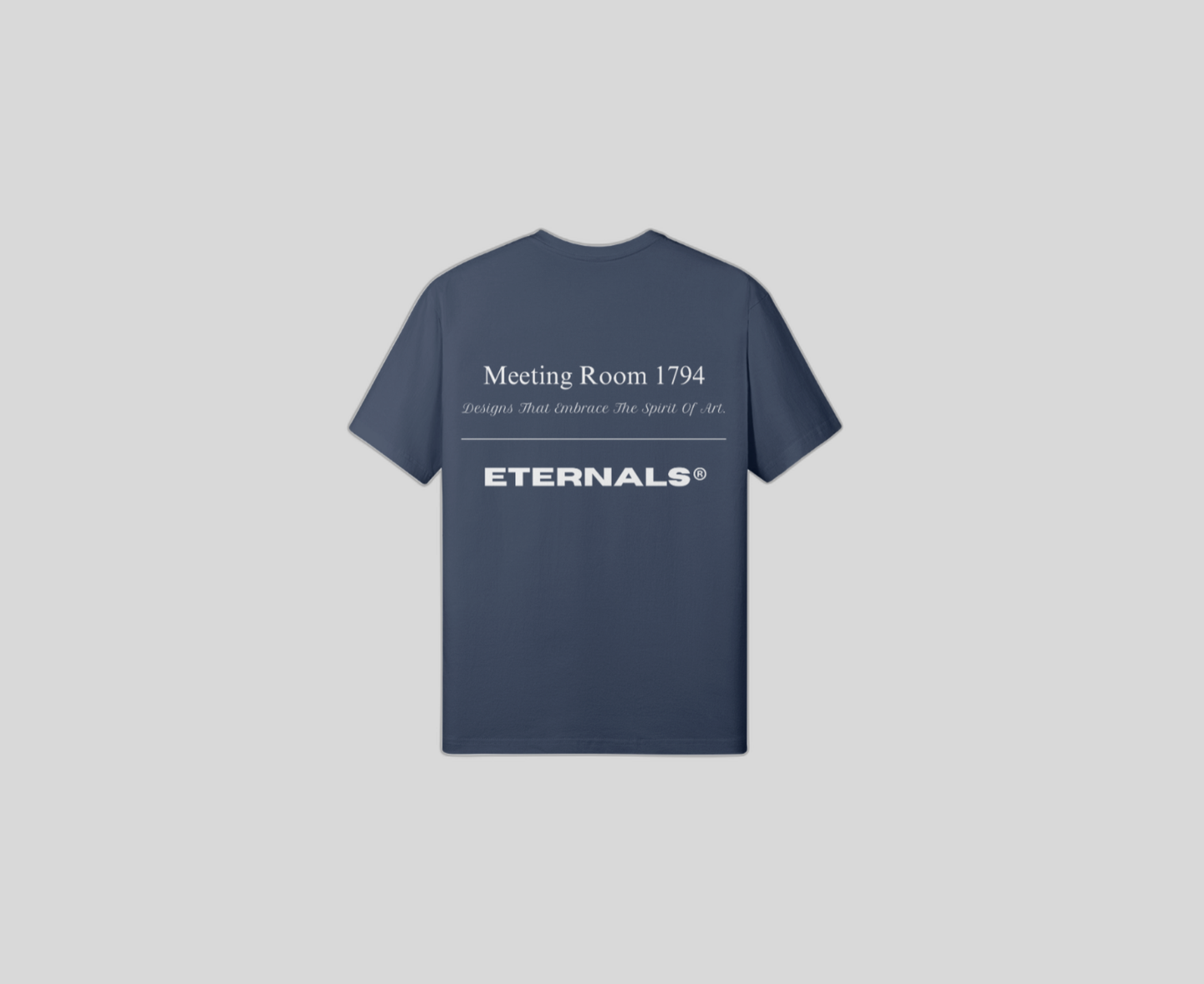Meeting Room 1794 Navy Tee
