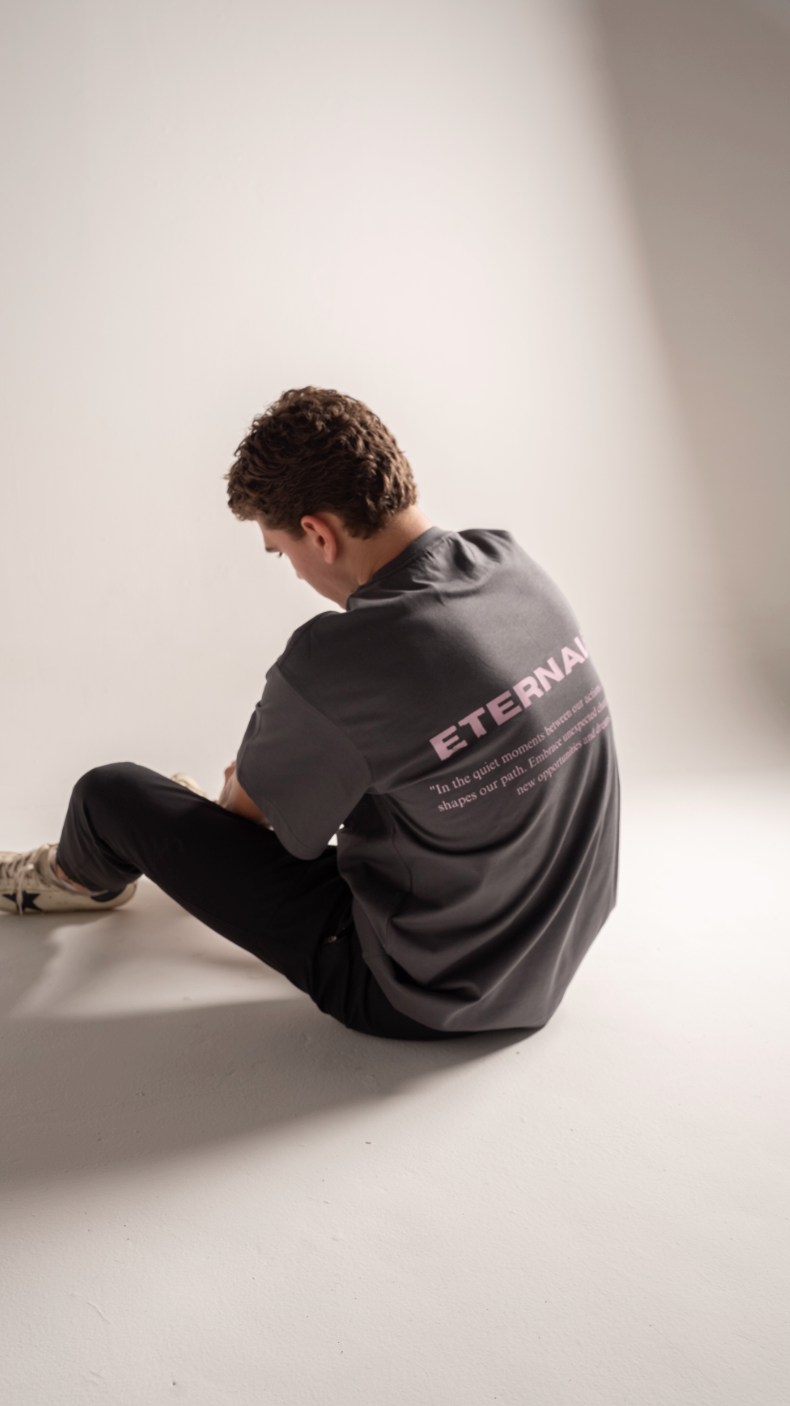 Stillness Dark Gray Tee