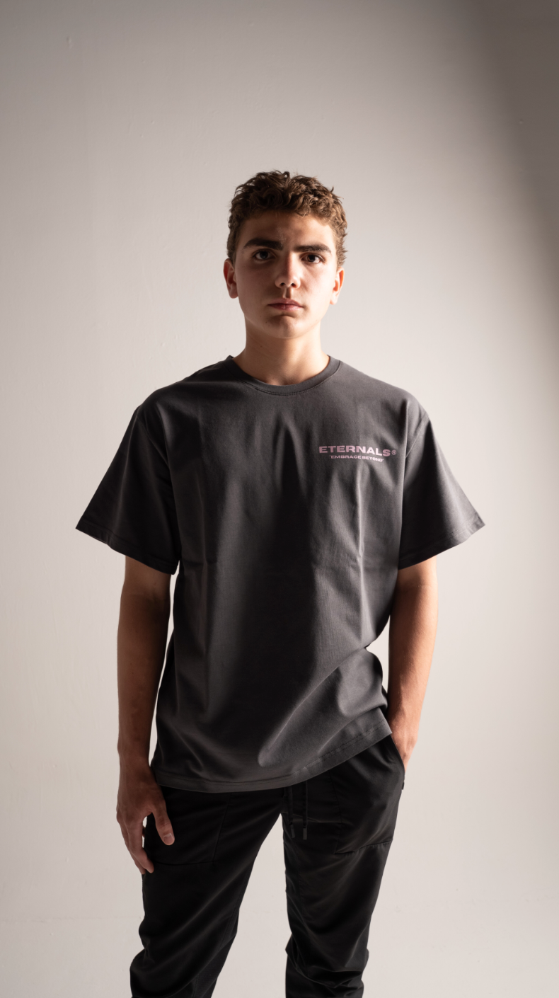Stillness Dark Gray Tee