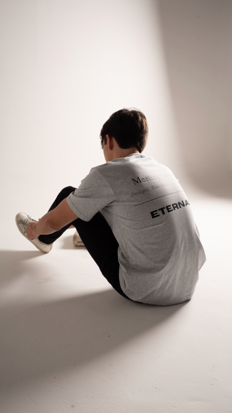 Meeting Room 1794 Gray Heather Tee