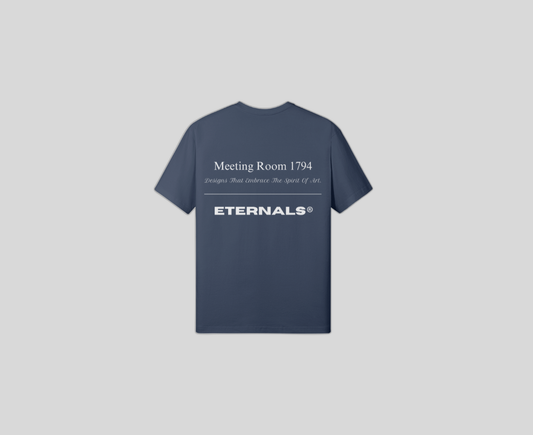 Meeting Room 1794 Navy Tee