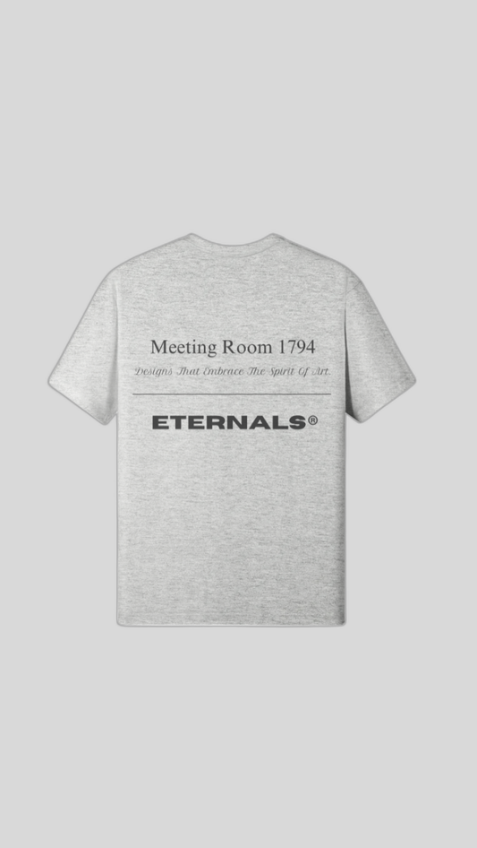 Meeting Room 1794 Gray Heather Tee
