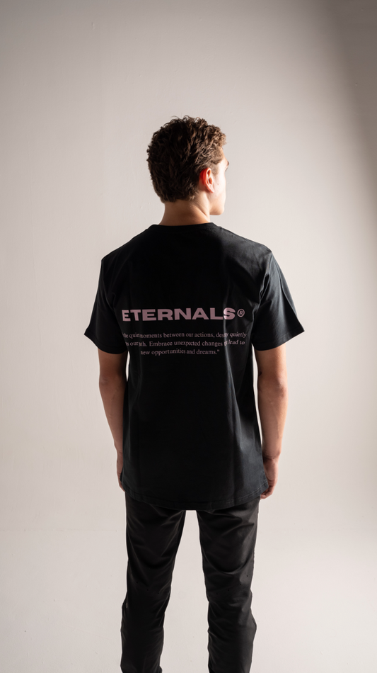 Stillness Black Tee