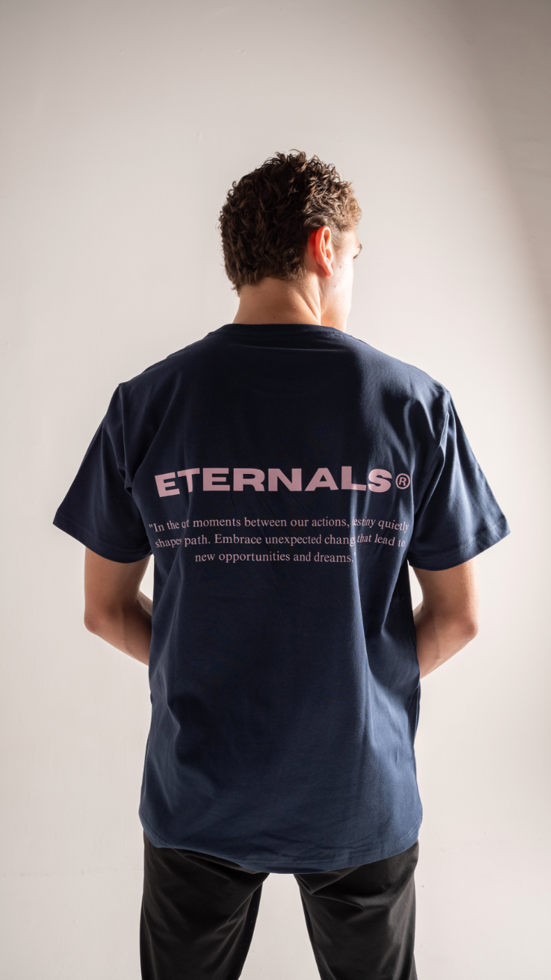 Stillness Navy Tee