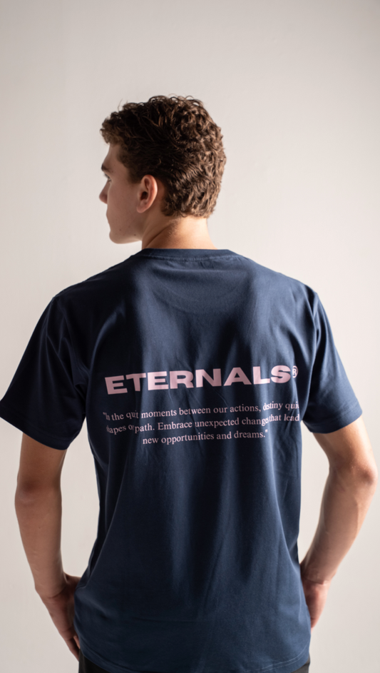 Stillness Navy Tee