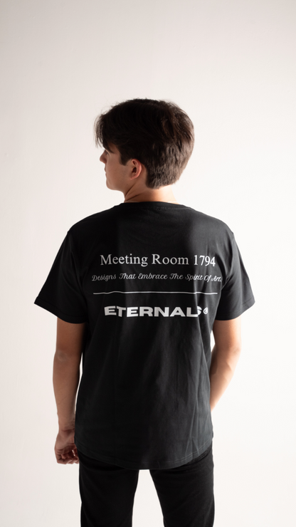 Meeting Room 1794 Black Tee
